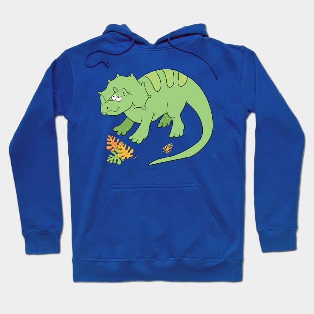 Triceratops Hoodie by JulietLake